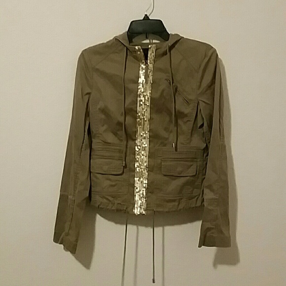 BCBGMaxAzria Jackets & Blazers - Bcbgmaxazaria hooded jacket